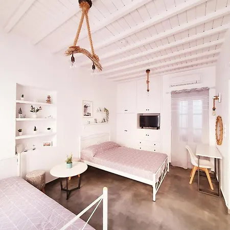 Mykonos Downtown Studio Vrakas Daire *